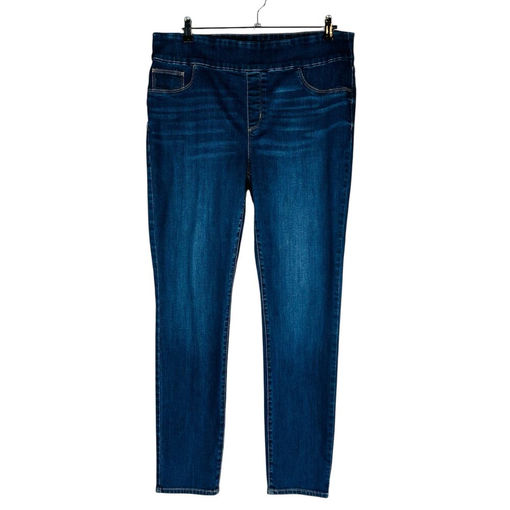 Chico's Womans 2R 12R Jeggings Jeans Stretch Pull on Comfort
